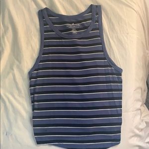 striped AE tank top